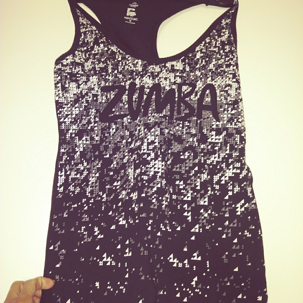 Wemens Zumba Racerback tee